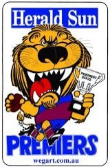 Lions 2002 WEG Fridge Magnet FREE POST WITHIN AUSTRALIA